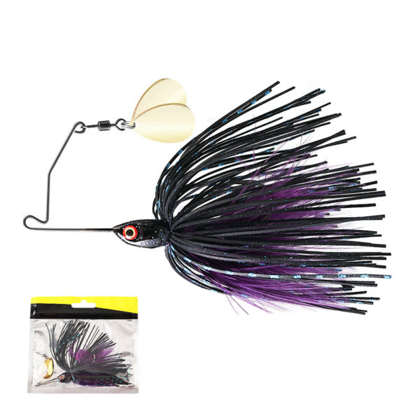 Lot De 4 Spinnerbait Pour La Pêche – Leurres Génériques Neufs