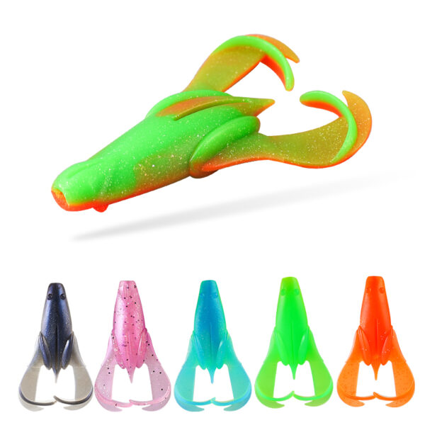 bassbite catch 3‘’ bionic frog soft bait