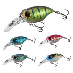 bass bite catch 2‘’ 3d printed fatty fish lure
