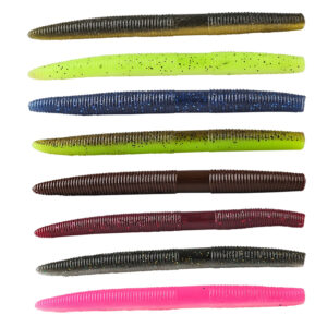 bassbite wxhaust 5" worm bait